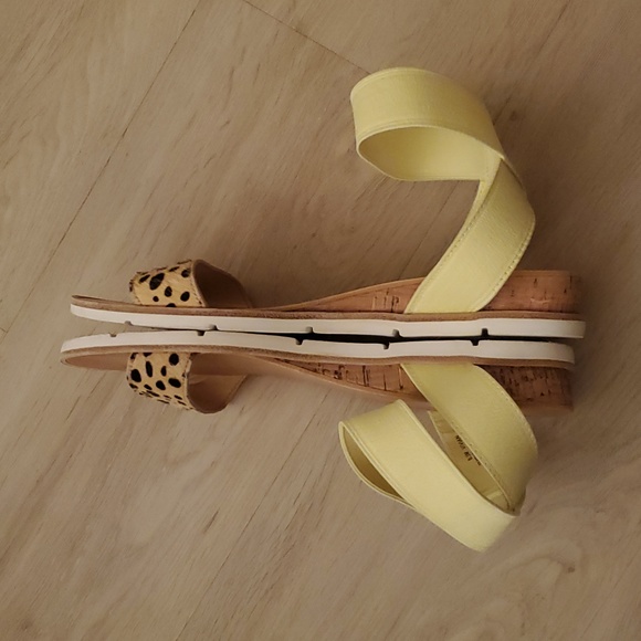 Dolce Vita Vivian Calf Hair Leather Sandals - 8.5 - Picture 3 of 9